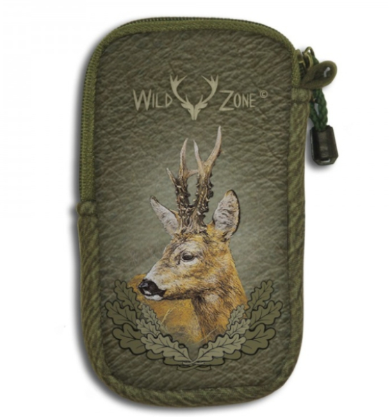 Bayerisches Taschenmesser , Klappbares Taschenmesser ,  Gürteltasche mit Wild Motiv , Pilzmesser mit Gürteltasche